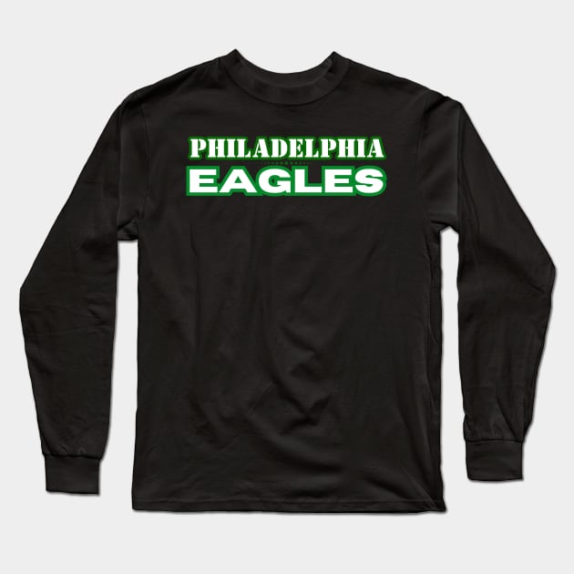 Philadelphia eagles Long Sleeve T-Shirt by Whisky1111